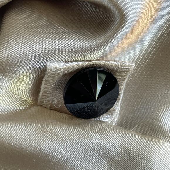 Linea Louis Dell'Olio Jacket Blazer Women Small Linen Embroidered Cream - Picture 8 of 12